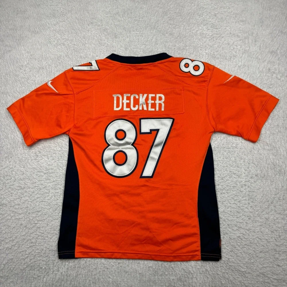 Denver Broncos Football NFL Jersey Nike On Field Eric Decker #87 Youth Size M